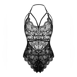LOLLO VITA Women Lingerie Lace Bodysuit